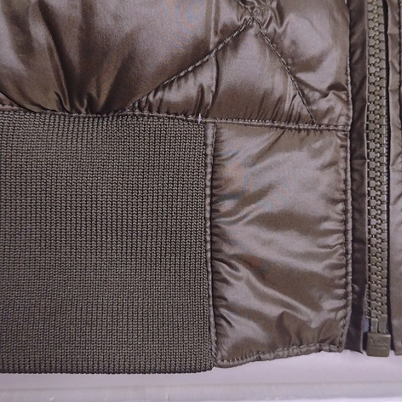 Tna Aritzia army green league jacket quilted down XXS - Picture 8 of 14